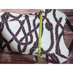 Maeve ANTHROPOLOGIE  DRESS NAUTICAL SZ 6 PREPPY SHORT PEACH BOW OPEN BACK SHIFT Photo 2