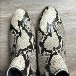Dr. Scholl’s “Teammate” Snakeskin Print Booties Size 8.5 (run small like 7 Photo 2
