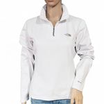 The North Face Women's TKA 100 Glacier 1/4-Zip Fleece Pullover White Size Medium Photo 2