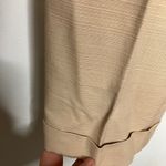 Loft  Julie textured tan cream trousers dress pants womens size 2 business casual Photo 2