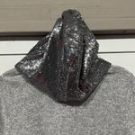 Disney Walt  World Sequin Hooded Pullover Sweatshirt Medium Photo 10