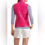 Vineyard Vines  Women's Puffer Vest Rhododendron Pink, Size M Photo 8