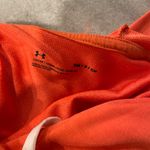 Under Armour  Size S Orange Coral Loose Fit Logo Pullover Hoodie Sweatshirt Photo 9
