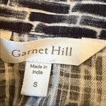 Garnet Hill Button Down Textured Gauze Cover-Up Dress Size Small Photo 8