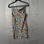 Francesca's Mi Ami Women Size Small multicolored lined Floral Slip Dress Photo 7