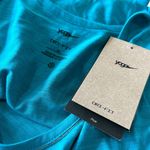 Nike NWT Yoga Dri-FIT Women's Metallic Trim Tank (Plus Size) IN AQUA Photo 5