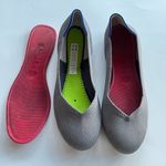 Rothy's Gray Rounded-Toe Flats Womens Size 9.5 Slip On Shoes Photo 3