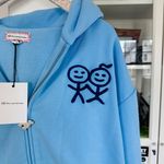 Urban Sophistication Blue Zip Photo 6