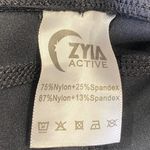 Zyia  Active Women's Pocket Brilliant Hi-Rise Capri MG7 Black Leopard Size 8-10 Photo 7