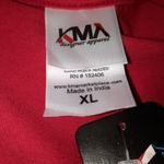 KMA Designer Apparel Red Tee Shirt Size XL NWT Photo 2