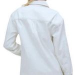 Madewell denim oversized mini shirtdress tile white np203 women x-small xs Photo 1