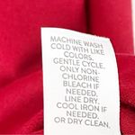 J. JILL Pointe Red Bell Sleeves Side Pockets Shift Dress, Size Large Photo 4