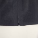 Isabella Demarco Black Pinstripe Pencil Skirt NWT Size 4 Black Striped Skirt Photo 3