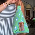 Dooney & Bourke AS NEW🔥AUTHENTIC  Leather/signature canvas zip top Shoulder Photo 3