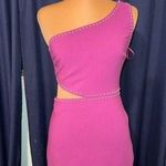 Likely  NWT Studed One Shoulder Portia Dress Purple Size 2 Photo 0