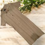 Iris  Tan Ribbed Knitwear Photo 0