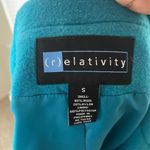 Relativity Blue Wool Vintage Boxy Blazer Double Breasted Size Small Photo 10