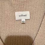 Aritzia Wilfred Hénon Bouclé Knit Tunic Sweater Cream/Oat Large Photo 2