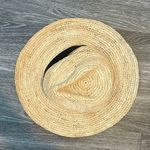 J.Crew NWT  Wide Brim Foldable Raffia Straw Hat Size S-M Photo 6