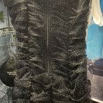 Windsor Black Ruffle Homecoming Dress Photo 3