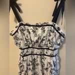 Indulge  White and Black Textured Fabric Photo 5