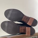 Patricia Nash Dark Brown Red Leather Loretta Tall Knee High Riding Heeled Boots Photo 12