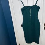 Lulus Paulina Forest Green Bodycon Midi Dress New with Tag W1942 Sz M Photo 8