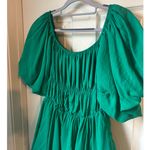 Altar'd State  Amabella Green Puff Dress - Medium Photo 6