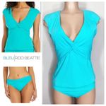 Bleu Rod Beattie New. cap sleeve floral tankini set. Size 12. Retails. $159 Photo 11