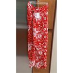 Faithfull the Brand Lulu Maxi Skirt Camara Floral Print Red, size 6 Photo 4