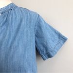 Madewell  Denim Splitneck Top Size XS Photo 5