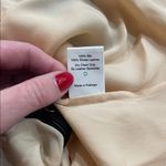 DL1961  Silk and Sheep Leather Button Down Blouse Photo 4