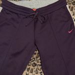 Track Pants Women's Size M Nike Athletic Wear Drawstring Waist Track Pants Photo 0