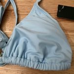 Wild Fable Women's Light Blue Cut-Out Front Bralette Bikini Top - Size XXS - NWT Photo 6