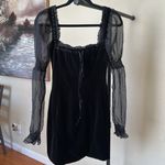 House Of CB  'Syana' Dress velvet‎ size S NWOT black Photo 10