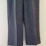 indigo. Alfred Dunner Pants Denim Pull On Textured Straight Leg Dark 14P Tik-Tok Photo 5