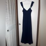 Showpo Navy Maxi Dress with Slit Photo 2