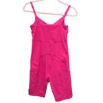 Outdoor Voices ‎ Zoom 8" Bodysuit One Piece Size Small Hot Pink Orange 245236 Photo 5