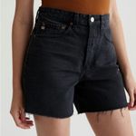 AG Adriano Goldschmied AG-ED High-Rise Baggy Fit Denim Clove Short 7 Years Vintage Onyx Women’s Sz 30 Photo 2
