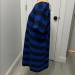 Banana Republic  Factory Striped Tee Shirt Dress Blue Black Photo 3