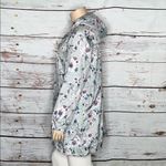 Vera Bradley Size XL Stripe - Floral Print Lightweight Rain Coat w/ Hood Photo 3