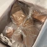 Lisa Vicky Cognac Suede Open Toe Heeled Sandal Tan Size 9M Photo 2