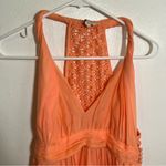 Guess Twisted Tank Handkerchief Hem Dress Coral Peach 6 Photo 5