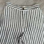 Faherty Women’s Sun Strider Linen Pant | Cocoa Grove Stripe | Medium Brown Photo 6