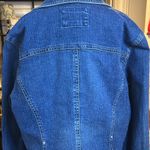 Live a Little  Jean Jacket. Size Large Photo 7