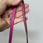 Brighton Beautiful Pink leather crossbody bag with bag charms Photo 11