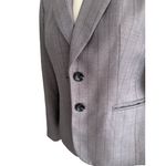 Nine West  Gray Pinstriped Blazer Jacket Size US 2 Photo 4