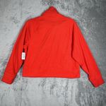 Old Navy Shirt Womens Medium Red Orange Sweatshirt Essential Basic Everyday Photo 2