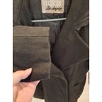 Guess Black Pea Coat Size S Wool Blend Double Breasted Classic Vintage 1981 Photo 1