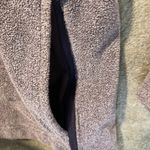 Nike  Sweater Womens Medium Dri Fit Purple Fleece Funnel Neck Kanga Pocket Active Photo 4